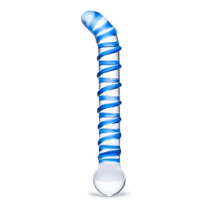 GlasMr.Swirly6.5inchG-SpotGlassDildo GlasMr.Swirly6.5inchG-SpotGlassDildo